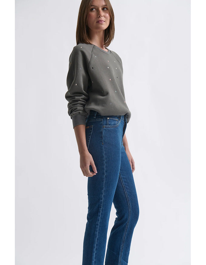 Vacay Jean Hemmed Brentwood Blue
