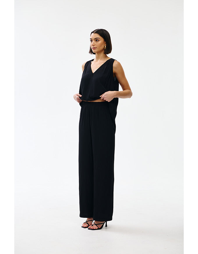 Varley Pant Black - Australian Made
