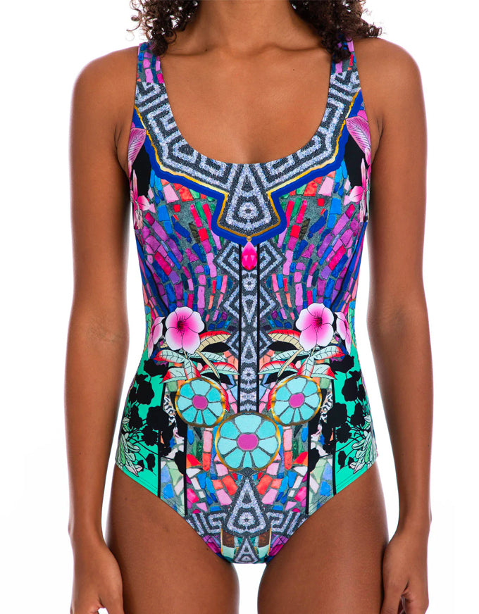 Verona French Square One Piece