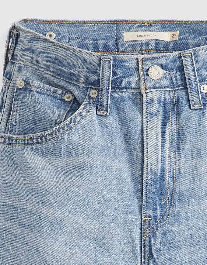 Cinch Baggy Jeans - Invested Indigo