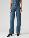 Ribcage Wide Leg Braided Jeans Big Yikes
