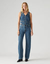 Ribcage Wide Leg Braided Jeans Big Yikes