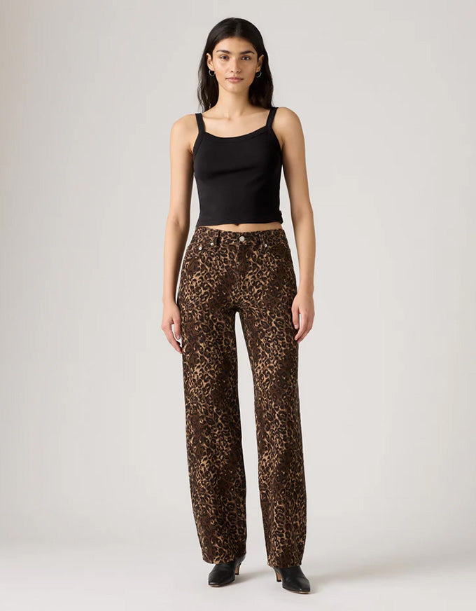 Baggy Dad Cat Eyes Jeans