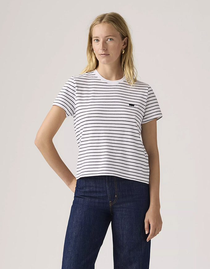 Favourite Cotton Tee Golf Course Stripe