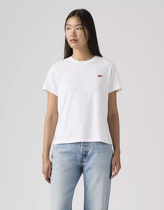 Favourite Cotton Tee Bright White Heaven