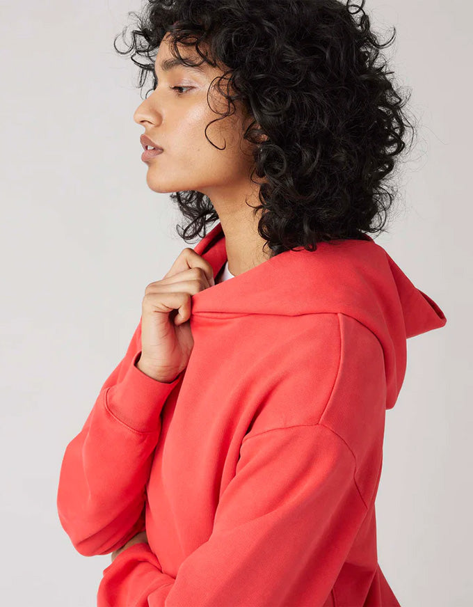 Heritage Hoody Garment Dye Cherry