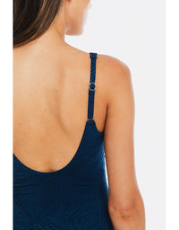 Amalfi V Neck Plunge One Piece