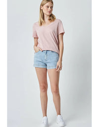 Yenny V Tee Dusty Pink