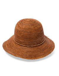 York Cloche Hat TM581 Chocolate