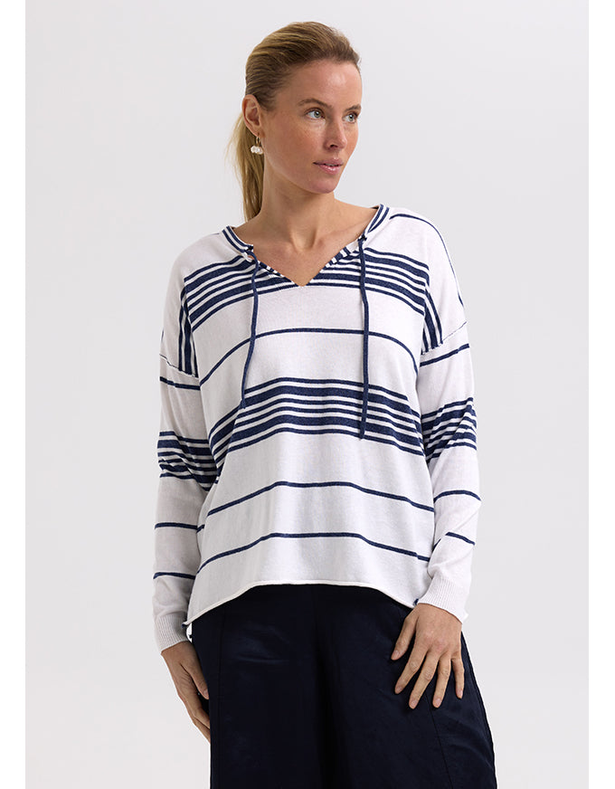 Beach Bum Jumper White