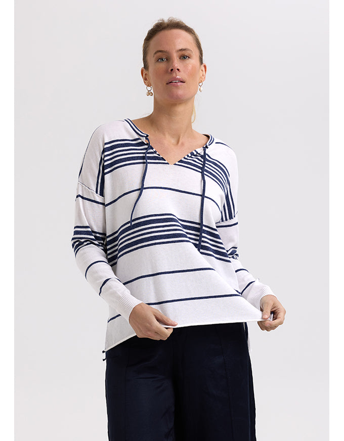 Beach Bum Jumper White