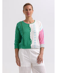 Thread Detail Cardi Apple