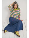 Chunky Stripe Jumper Chartreuse