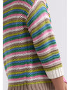 Chunky Stripe Jumper Chartreuse