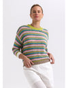 Chunky Stripe Jumper Chartreuse