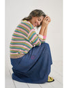 Chunky Stripe Jumper Chartreuse