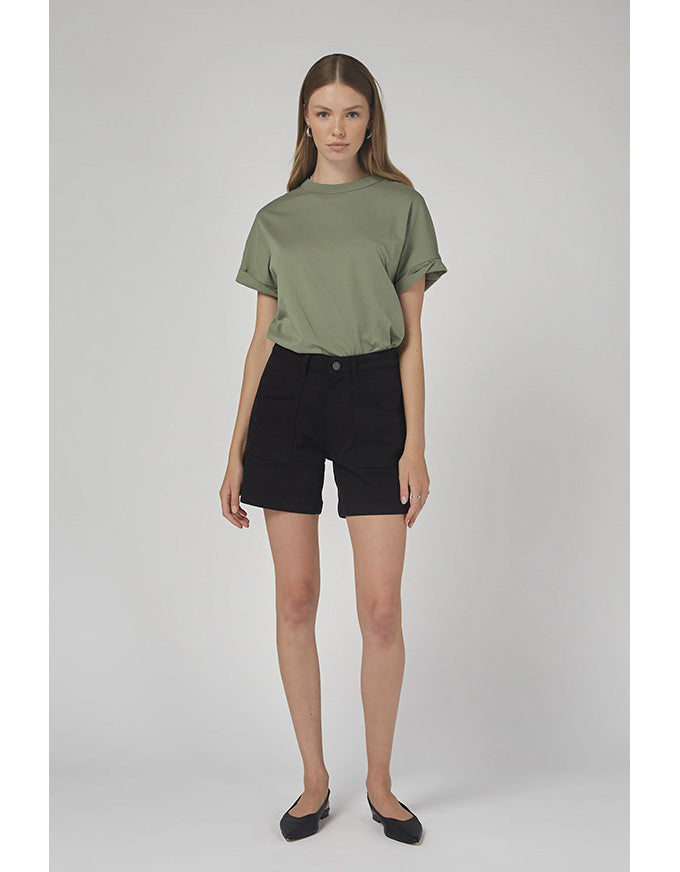Zaplin Denim Shorts Black