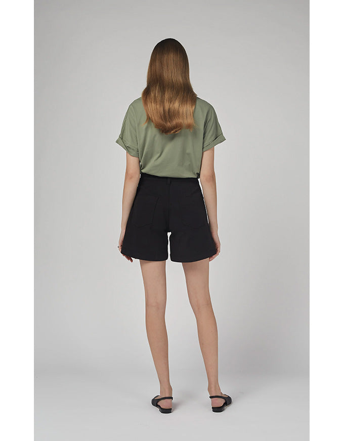 Zaplin Denim Shorts Black