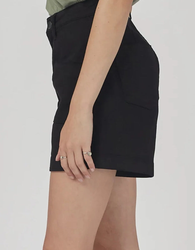 Zaplin Denim Shorts Black