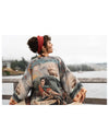 Hold Fast Pixie Cropped Bamboo Kimono