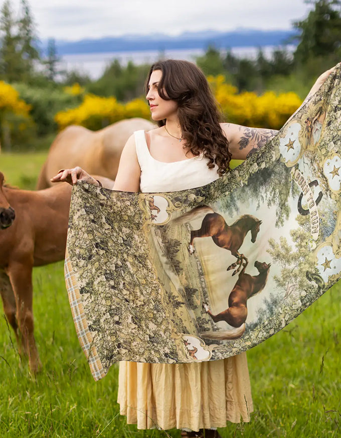 Born To Run Bamboo Scarf