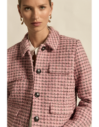 Adjoin Jacket Rose Boucle