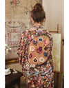 Art Of Life Cropped Bamboo Kimono