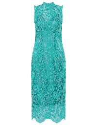 Alessia Shift Dress Turquoise - Australian Made