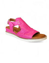 Alfie Sandals Fuchsia Leather