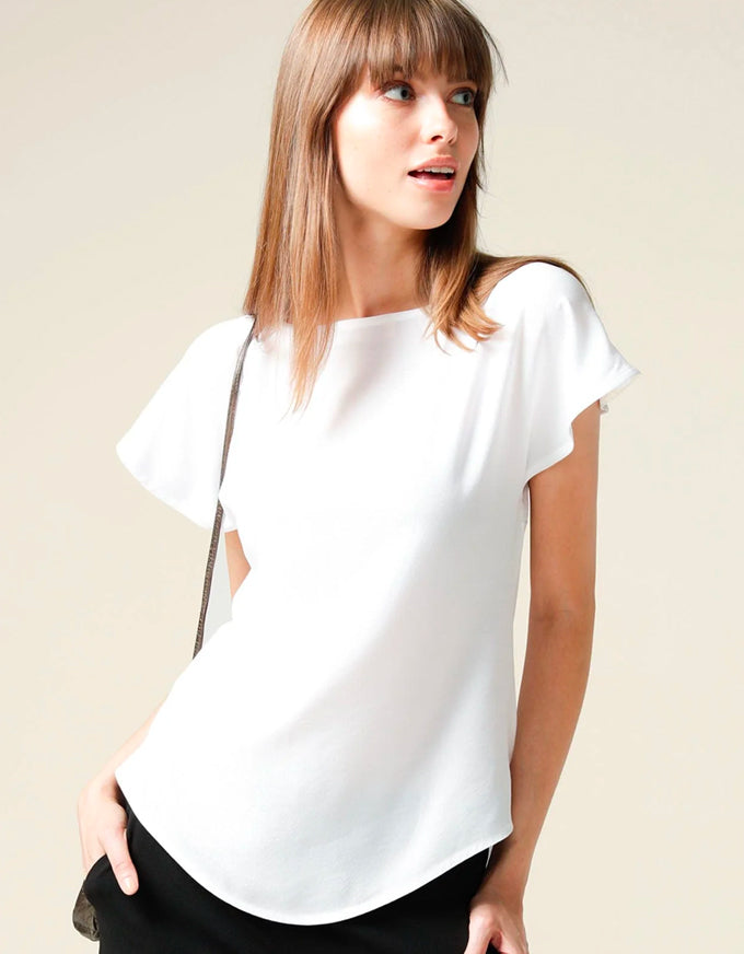 Analia Top White