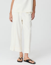Anise Crop Pant Chalk