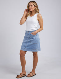 Atlas Denim Skirt