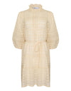 Beacon Dress Cream Window Check