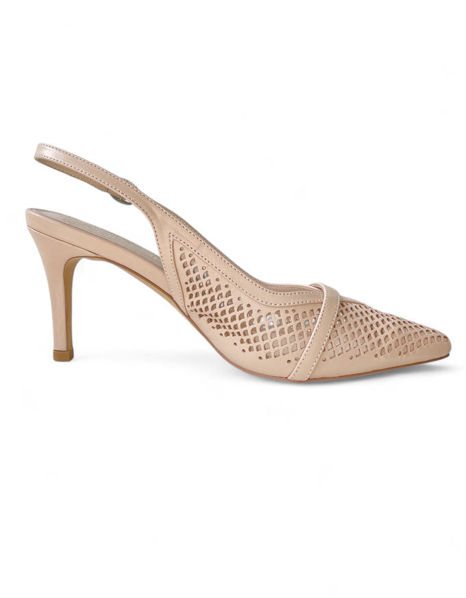 Beza Heels Nude Leathe