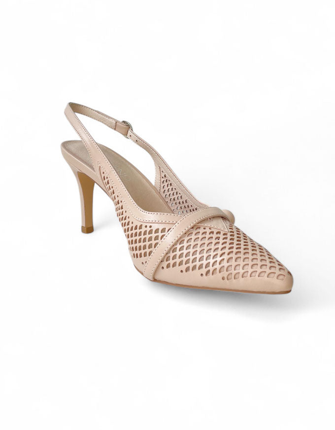 Beza Heels Nude Leathe