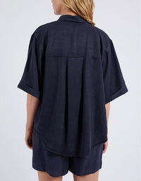 Bliss Washed Shirt Navy