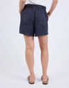 Bliss Washed Shorts Navy