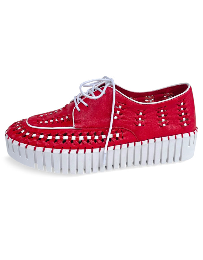 Brodies Sneakers Red/White