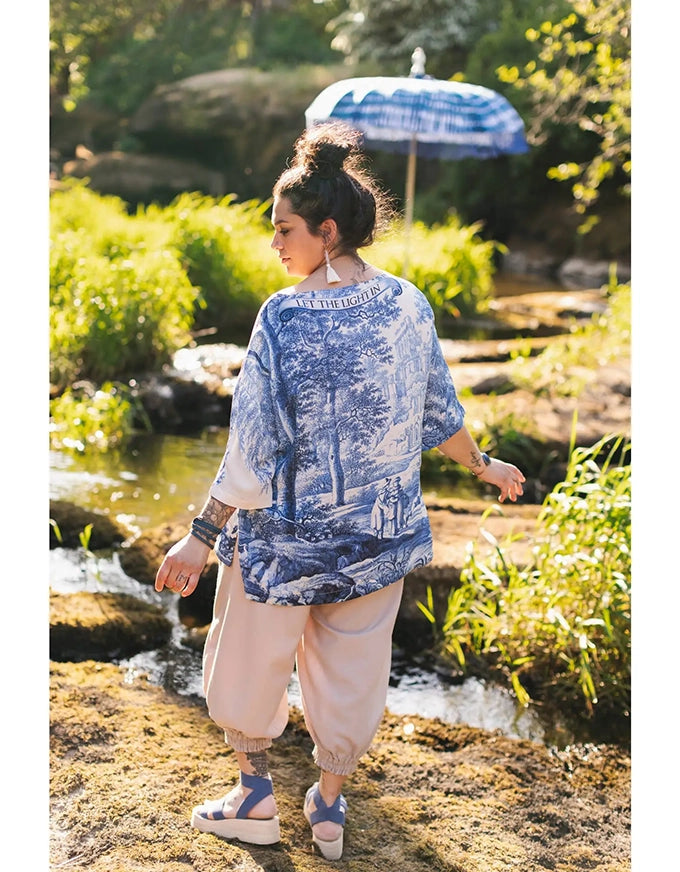 Let The Light In Pixie Tee Luxe Bamboo Tunic Shirt
