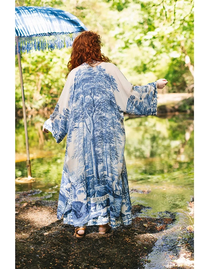 Let the Light In Long Opera Kimono