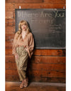 Map of my Heart Artist Boho Linen Pants