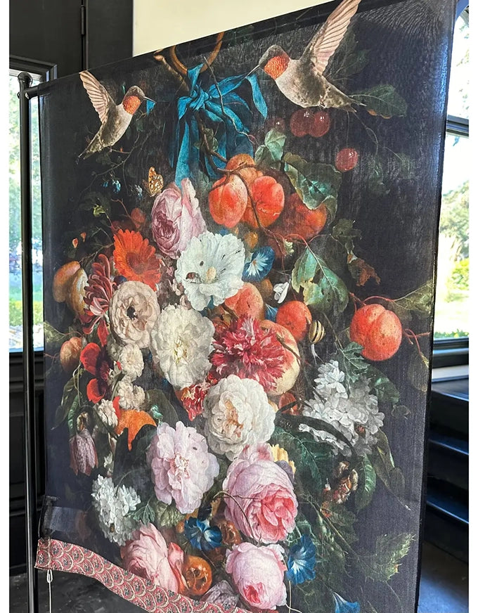 Flight Of Fancy Floral Bamboo Scarf