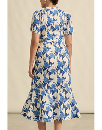 Cable Dress Azure Bouquet