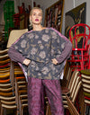 Calla Reversible Knit Pink/Snake Sleeve
