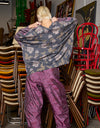 Calla Reversible Knit Pink/Snake Sleeve