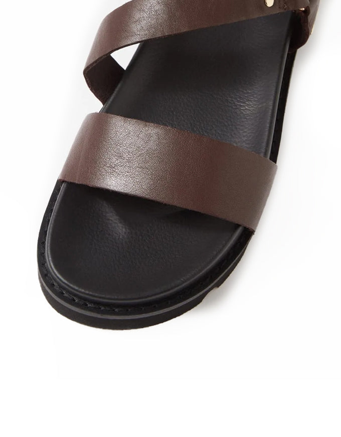 CAPLAN Sandals Choc/Black