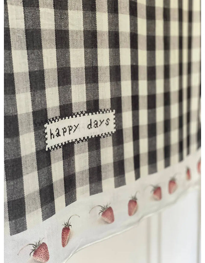 Happy Days Gingham Bamboo Scarf