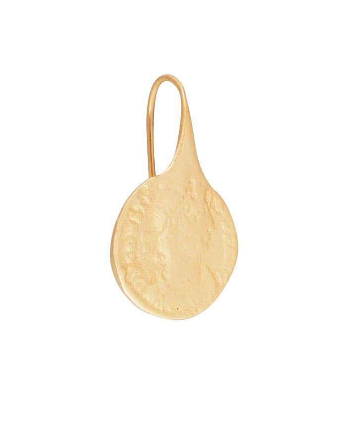 Gold Ancient Coin Hooks