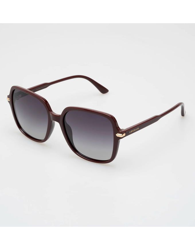 Desi Sunglasses Ruby Red Smoke