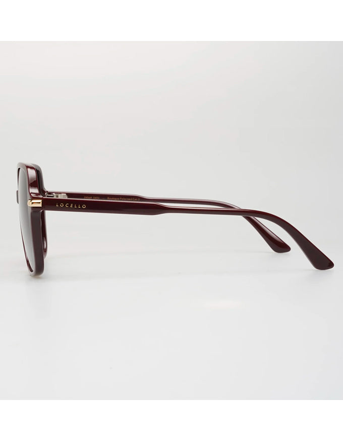 Desi Sunglasses Ruby Red Smoke